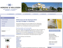 Tablet Screenshot of anwalt-hd.de